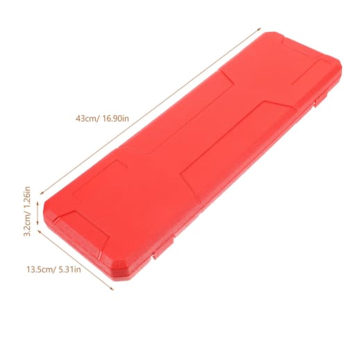 NUOLUX Vernier Caliper Storage Case, 17x5 Inch, Durable Design, Multi-Function Storage for Factory Use, 0-200mm Compatible, Stainless Steel, Electroni