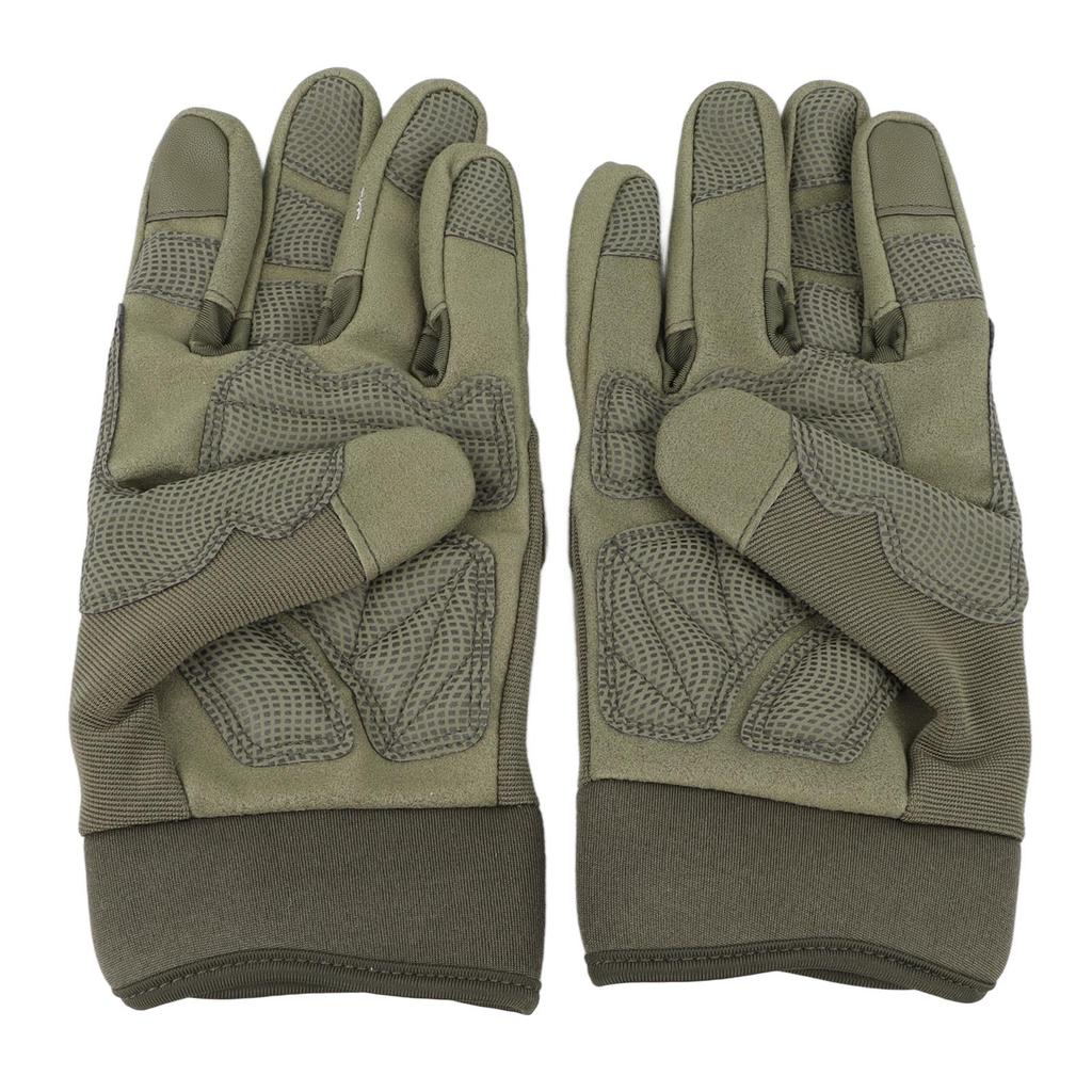 Klettern Handschuhe Sensitive Touch Einstellbare Verdickt Nylon EVA Antislip Grün Padded Palm Klettern