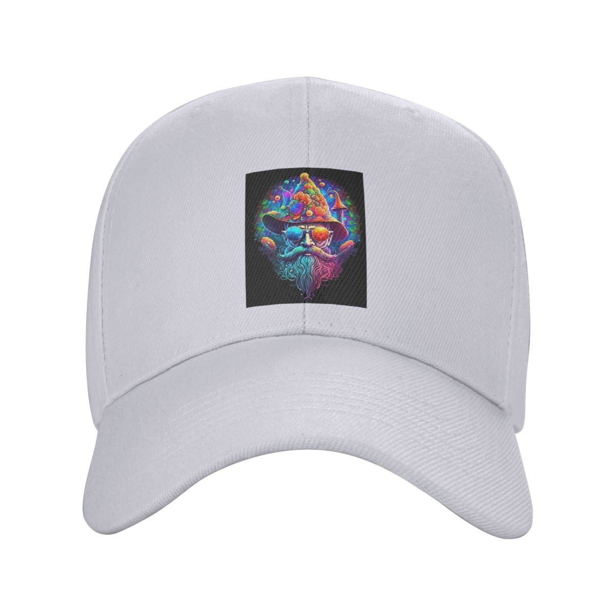 

Медитация с волшебными грибами Старик Бейсболки Snapback Мужские Женские Шляпы Кепка для улицы Streetwear Бейсболка Кепка One Size