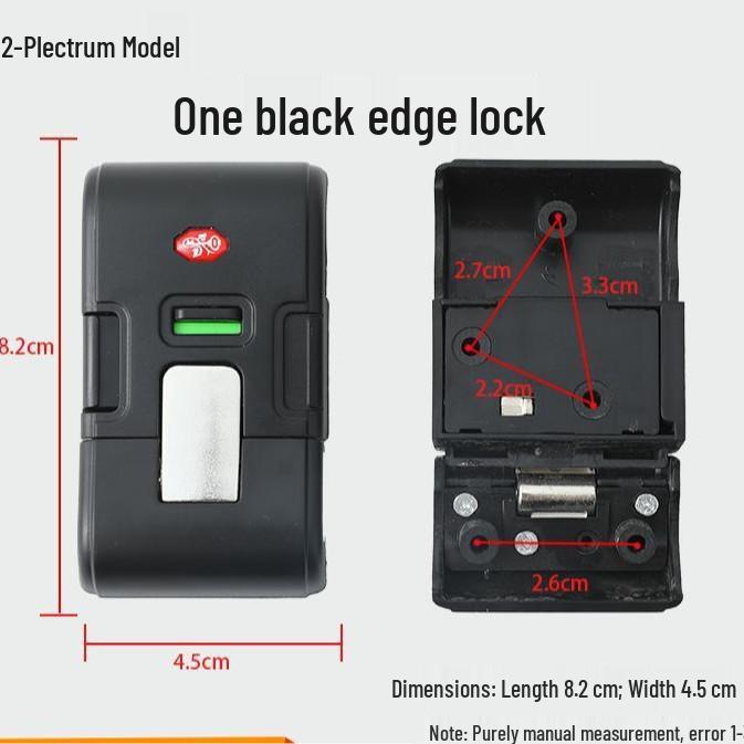 Suitcase Accessory Set: Buckle, Combo Lock, Handle & Leather Case B35 – Ideal for Travel & Daily Use.
