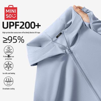 Men's UPF200+ Ice Silk Hooded Sun Protection Fishing Jacket