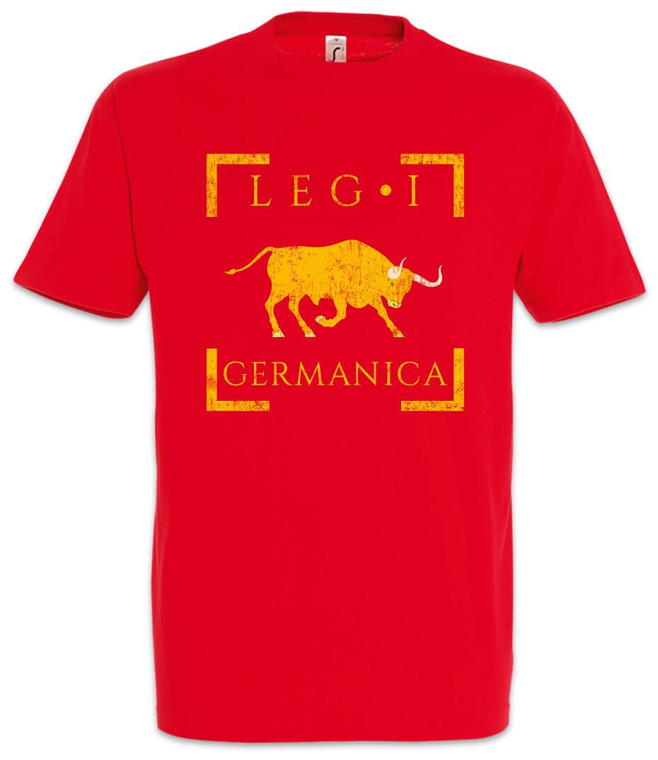 Legio I Germanica T-Shirt Mens Womens Tees Top Rome Roman Legion Empire Flag Banner Symbol Germany L