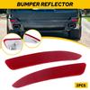 1 Pair Left Right Rear Bumper Reflector for E70 X5 2007‑2013 63217158949 63217158950