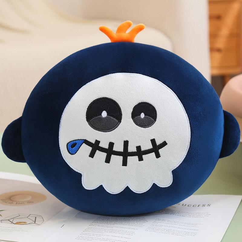 Adorable Halloween Plush Doll Featuring Skeleton Reaper Bat Zombie Pumpkin Spider