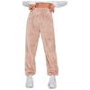 European and American Women's Casual Solid Color Women's Trousers Sports Mao Mao Pants Leg Pants