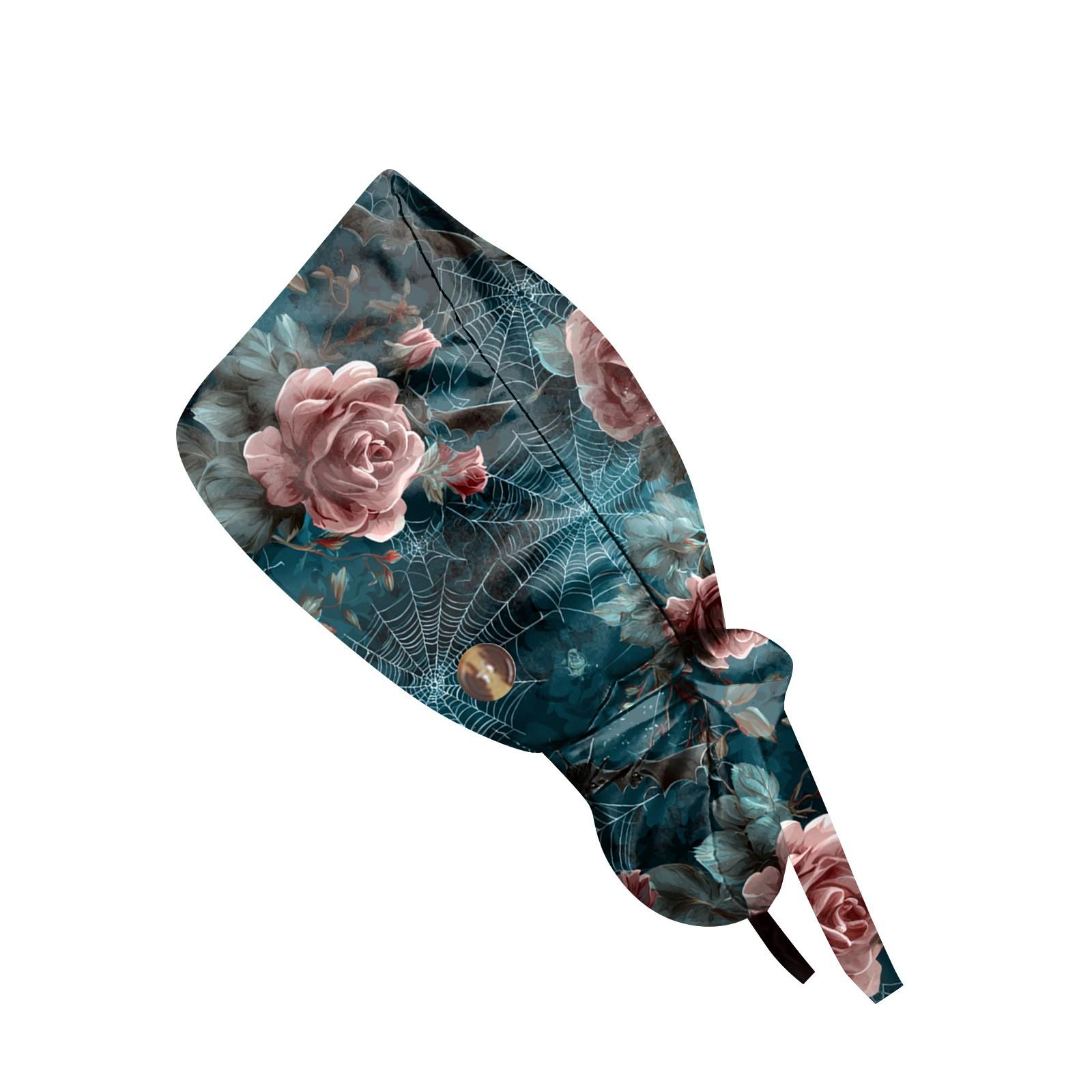 

Модная рабочая кепка с принтом на Хэллоуин, повседневная женская кепка с хвостиком, кепка с постиранной резинкой, кепка Baotou One Size