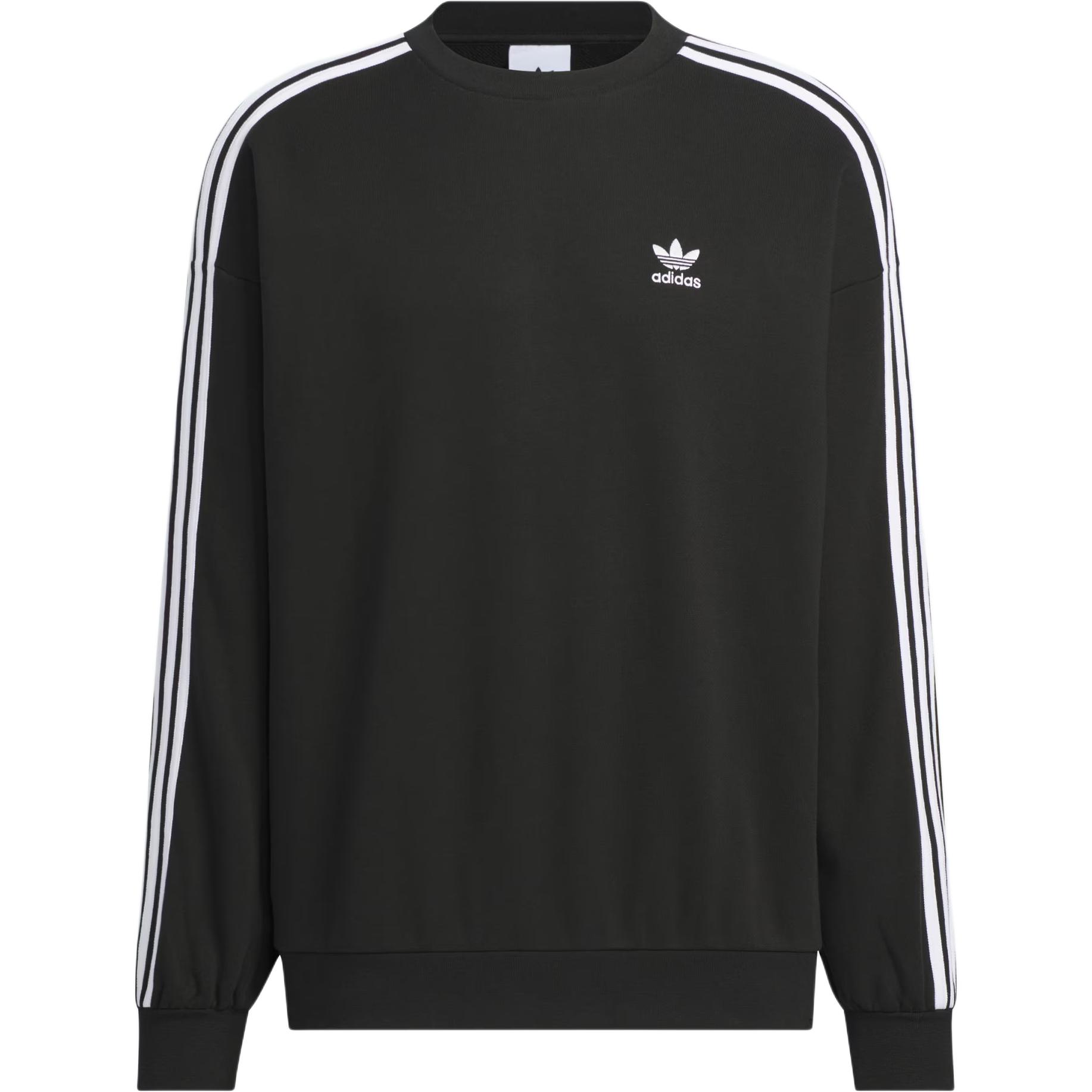 Adidas Originals ADICOLOR OVERSIZE CREW Свитшот Мужской Черный JN9786- 2XL