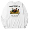 Seupeullaesikodeu Long Sleeve White - Groove And Peace