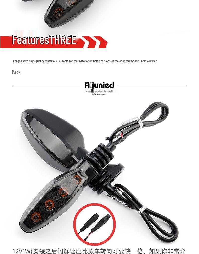 12V LED Turn Signals for Triumph 675/660: Super Bright Front & Rear Motorcycle Indicators
