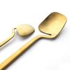4pcs Rainbow Dining Knife Spoon Fork 304 Stanless Steel Flatware Cutlery Sets Ice Cream Dessert Coffee Spoons Dinnerware