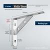 Stainless Steel Wall-Mounted Tripod Bracket for Load-Bearing Support