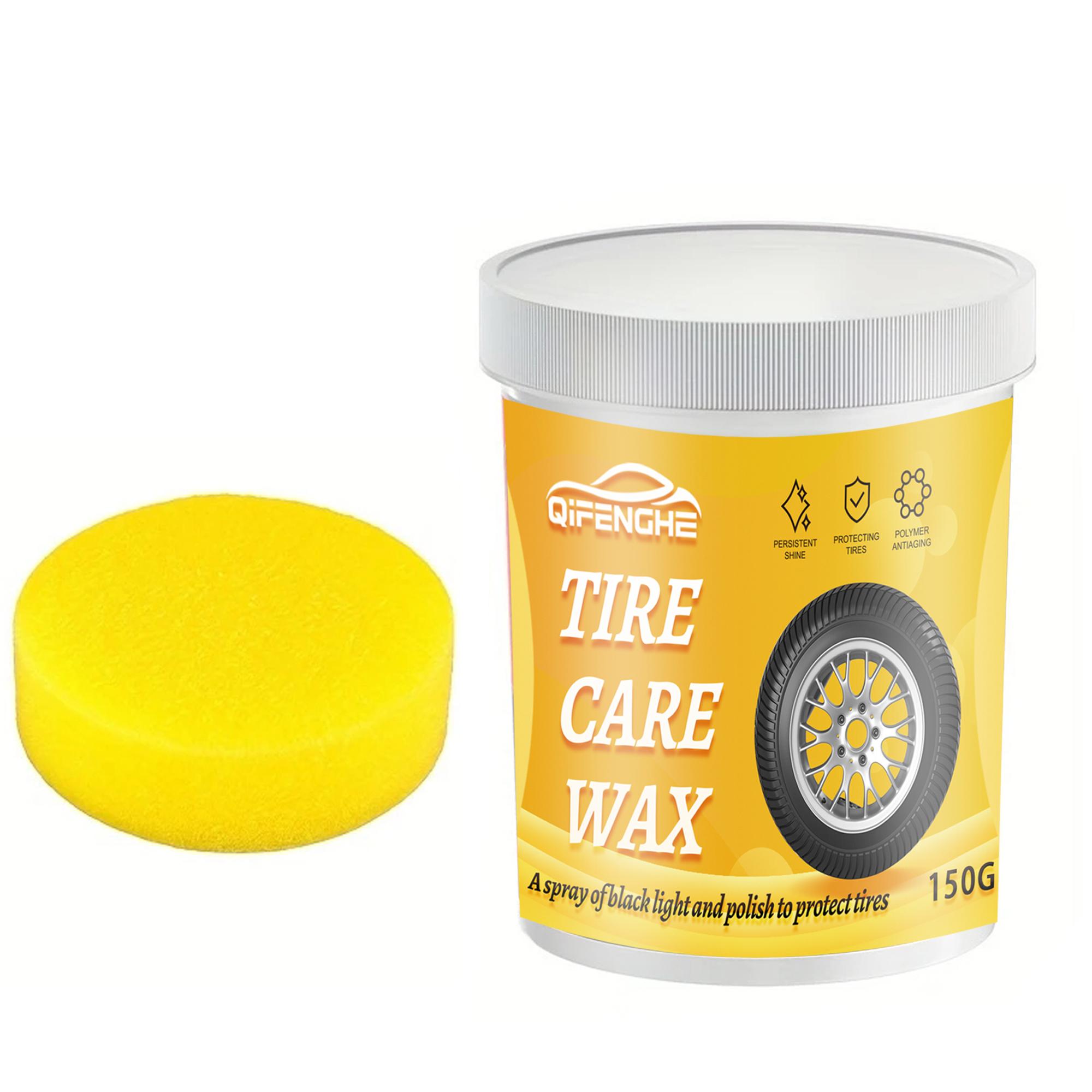

Car Plastic Restorer - Rubber Black Gloss Paste for Fade & Oxidation Repair, Whitening Reduction, and Restoration of Trims, Bump 150ml