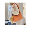 Teddy Dog Plush Crossbody Bag - Multi-color Nylon Pendant for Girls