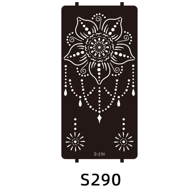 Indian Hannah Tattoo Template Tattoo Hand Drawn Template Juice Tattoo Sticker Painted Hennatattoo