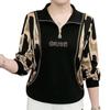 Diamond Stamping Fashion Female Zipper O Neck Long Sleeve Women Pullovers Autumn Winter Streetwear Y2k Trendy