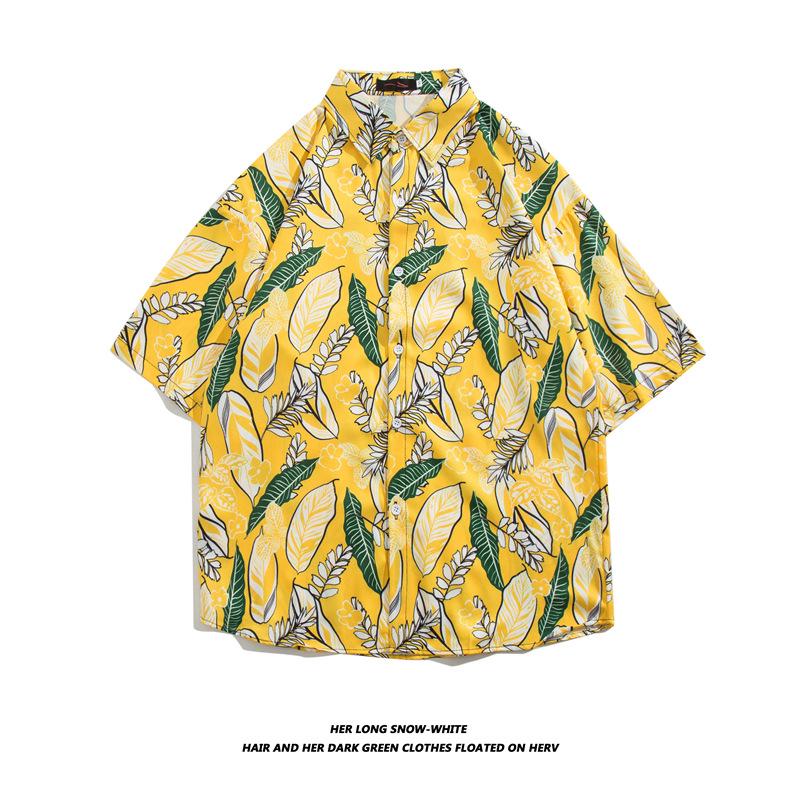 Men's Southeast Asian Style Quick-Dry Beach Vacation Shirt