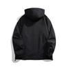 Stand Up Collar  Men's , Warm And Loose, Outdoor Solid Color,  And Breathable, With Thickened Fleece