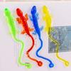 10Pcs Sticky Gecko Toy Anxiety Stress Relief Mini Gecko Stretch Kids Adults Soft Colorful Gecko Toy Party Favors Goodie Bag Stuffer Fillers