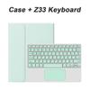 For Samsung Galaxy Tab A9 Plus 11 inch Case, Keyboard Case for Samsung Galaxy Tab A9+ 11 inch SM-X210/X216/X218