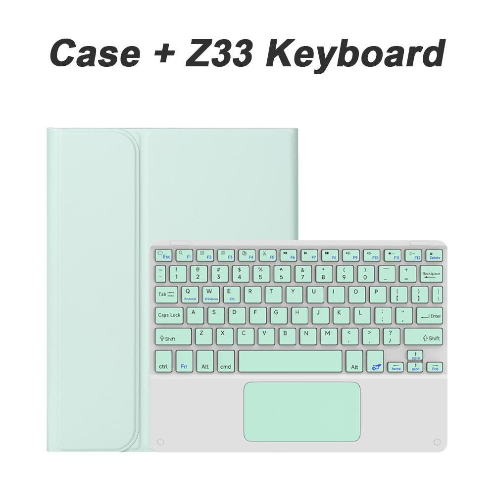 For Samsung Galaxy Tab A9 Plus 11 inch Case, Keyboard Case for Samsung Galaxy Tab A9+ 11 inch SM-X210/X216/X218