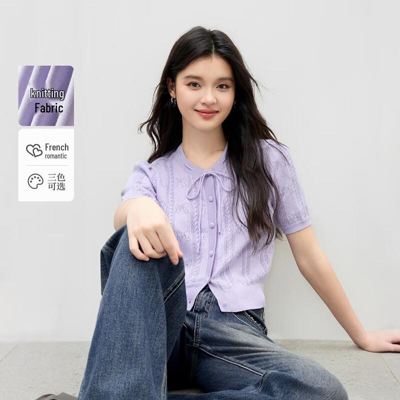 

Women s V-Neck Knit Cardigan L