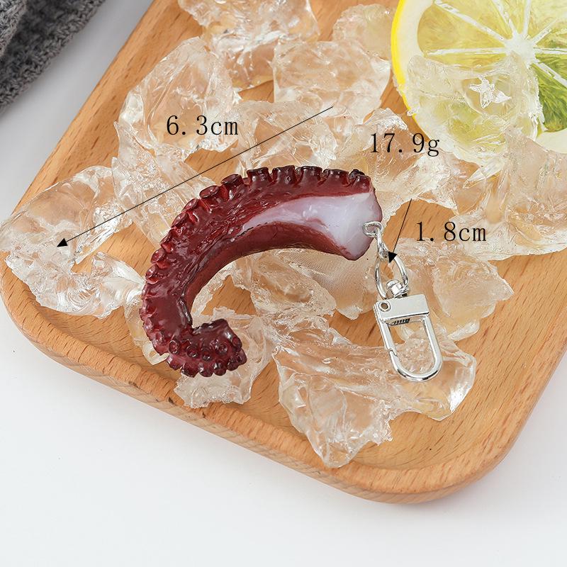 Teppanyaki Seafood Model: Saury, Squid, Small Octopus, Dried Fish Decoration Props