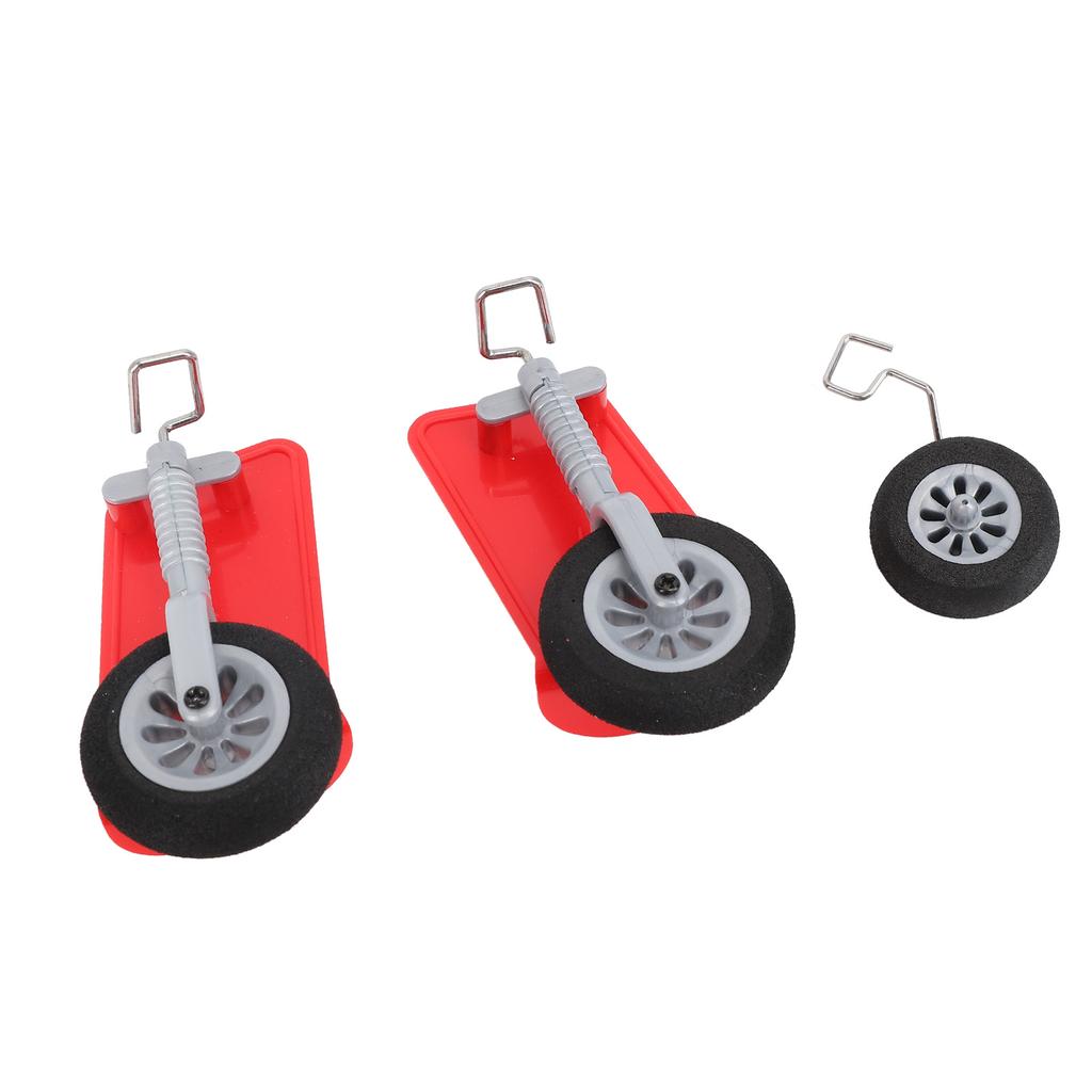 RC Flugzeug Bugfahrwerk Kunststoff Metall Ersatz Fahrwerk Räder für WLTOYS XK