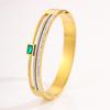 Titanium Steel Non-fading  Women's Light Luxury Personalized Design Gold  Fashion Trend Jingle 