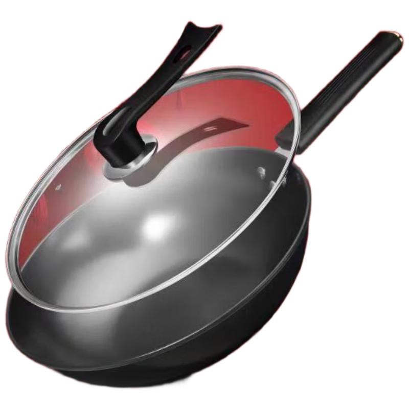 Kang Yile 32см Чугунный вок Подарочный набор