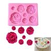 Flower Bloom 3D Cake Mold Silicone Baking Tool New Fondant Soap Mold  Cupcake Candy Chocolate Jelly