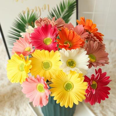 38.5cm Artificial Flowers PU Wedding Fake Flowers New Home Decor Bouquet  Home Decor