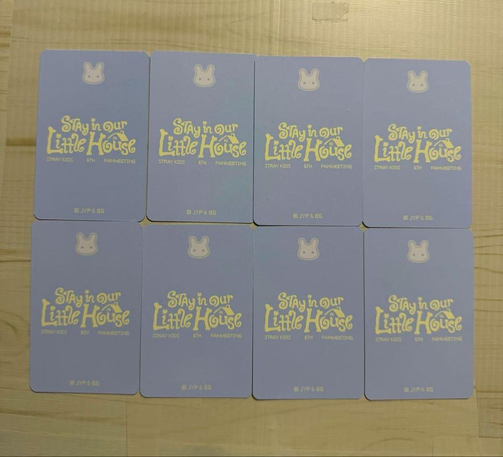 [USED] Stray Kids (SKZ) Fan Meeting Offline Exclusive Bonus Photocard Complete Set