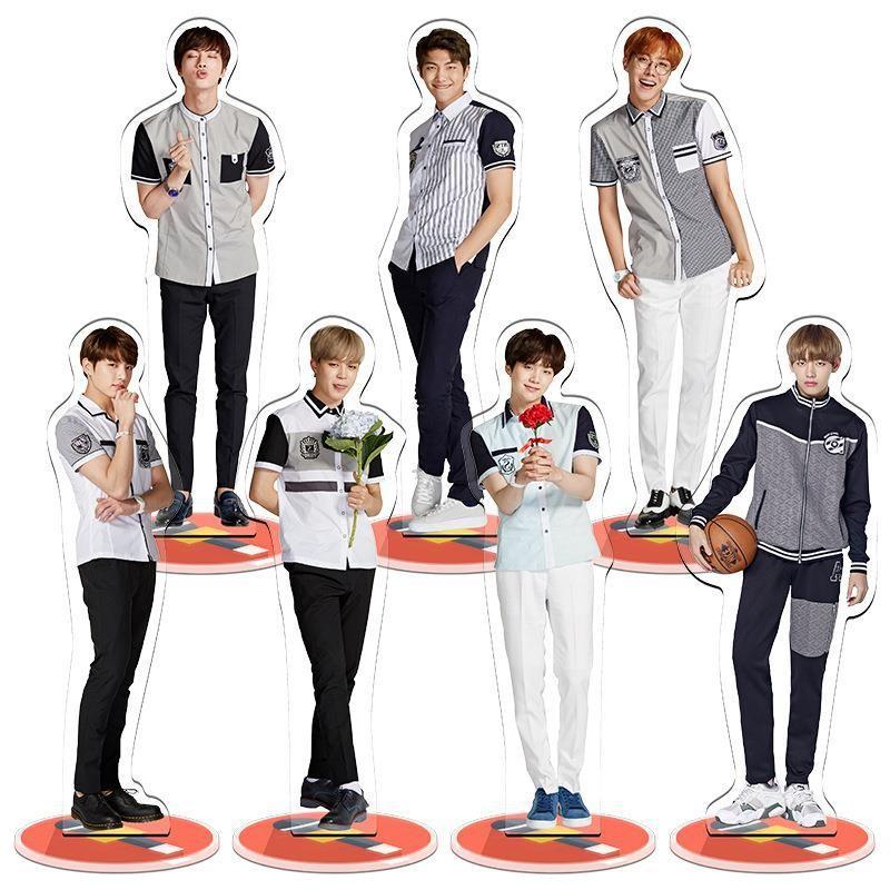 Versatile Double-sided Kpop Star Bts Bangtan Boys Acrylic Stand Figure For Any Space