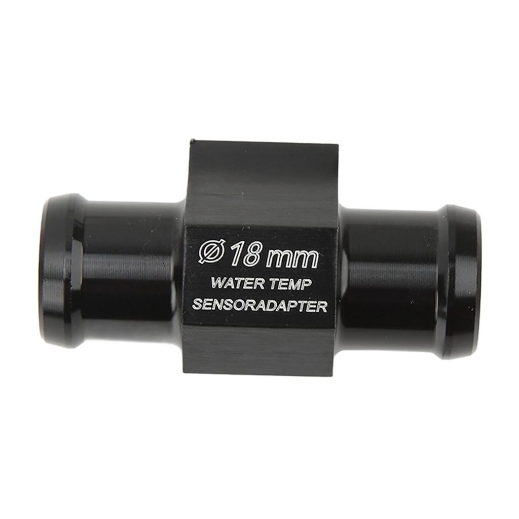 Water Temp Gauge DC12V LCD Screen Motorcycle Water Temp Meter Digital Display with 18mm Sensor Adapter for Modification