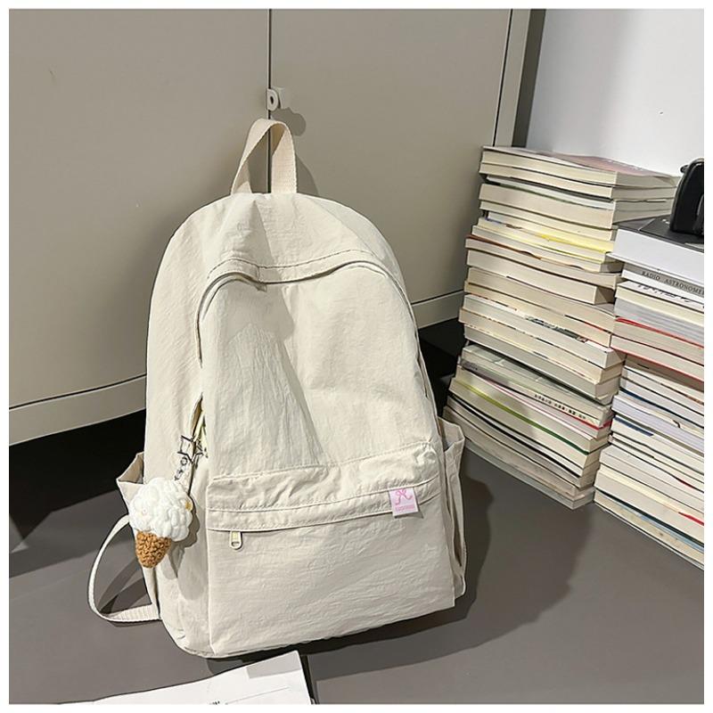 The new schoolbag is high-value, fresh and sweet, candy-colored backpack, lightweight and large-capacity backpack for junior high school students.