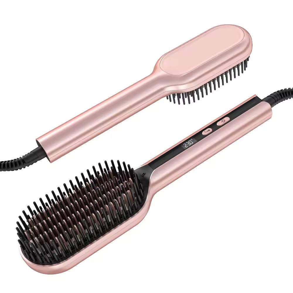 Eachbeauty Best-Selling Easy Carry Plastic Travel Straight Hair Comb Negative Ion Beauty Personal Care Item 0.5kg Cross-Border