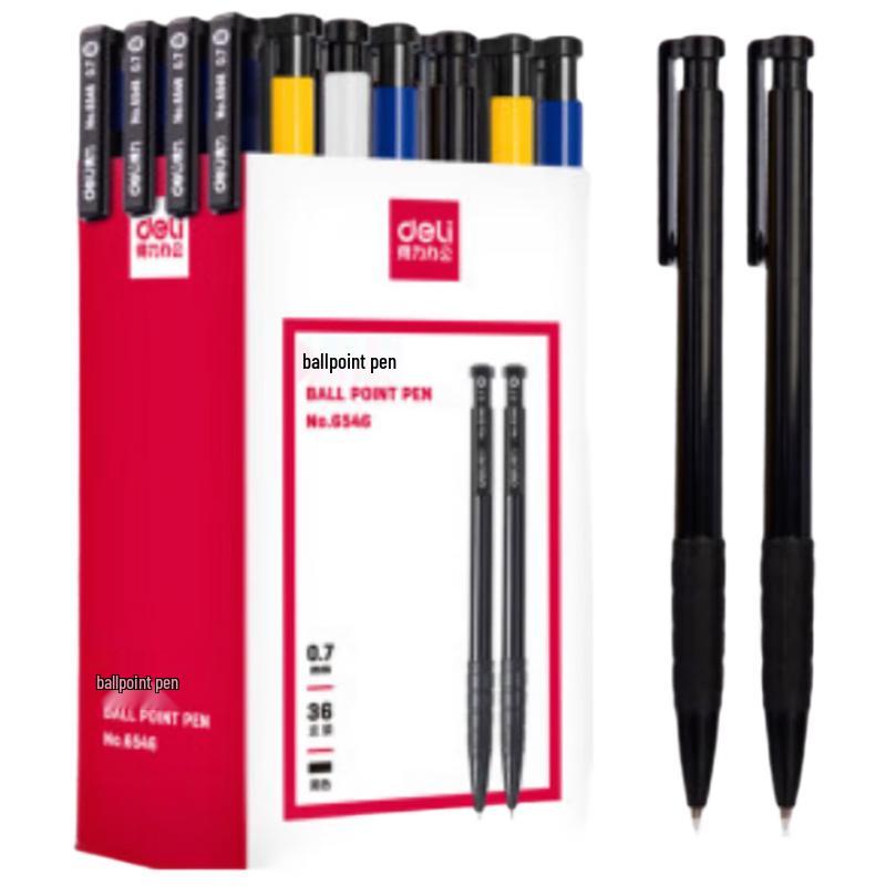 Deli 6546 Retractable Ballpoint Pen