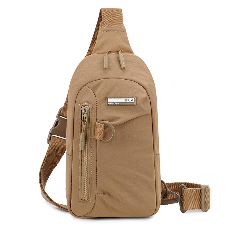 

Chest Bag Women s Shoulder Bag Student Sports Crossbody Bag коричневий