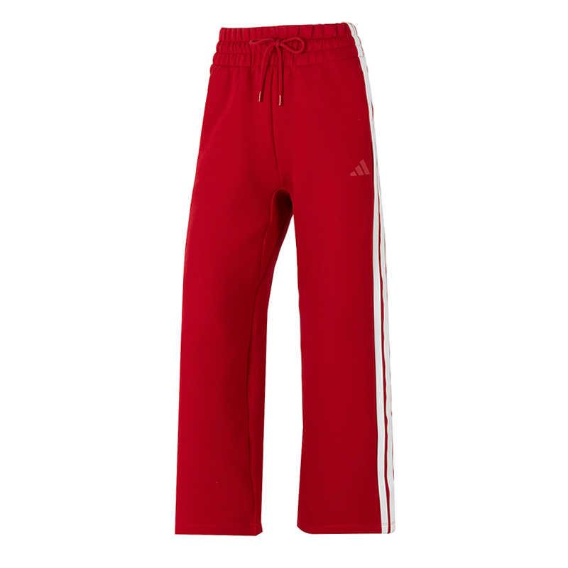 Adidas Sportlife Knitted Sweatpants Women s Red/White JZ1643 155/64A/XS