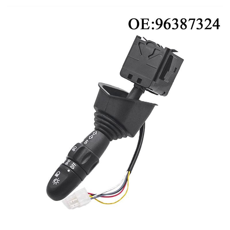 Interruptor de luz de señal de giro 96387324 para DAEWOO LACETTI CHEVROLET NUBIRA, interruptor de señal de giro con interruptor de faro y lámpara antiniebla