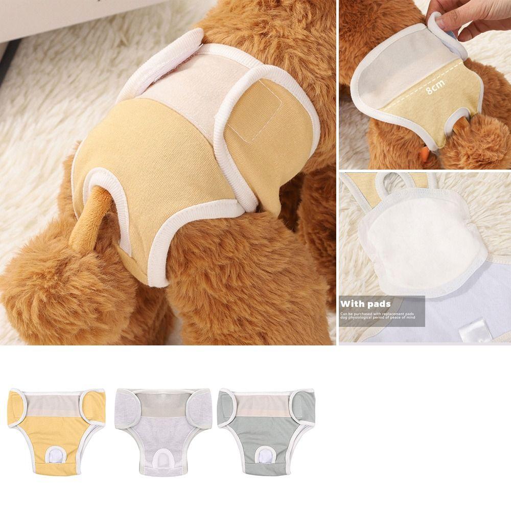 Sanitary Female Dogs Diaper Pants Cotton Pet Briefs Diapers Dog Cat