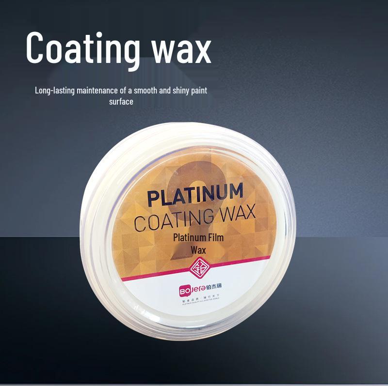 Universal Ceramic Car Coating Wax for Black & White Cars - Platinum Waterproof Nano Crystal Wax