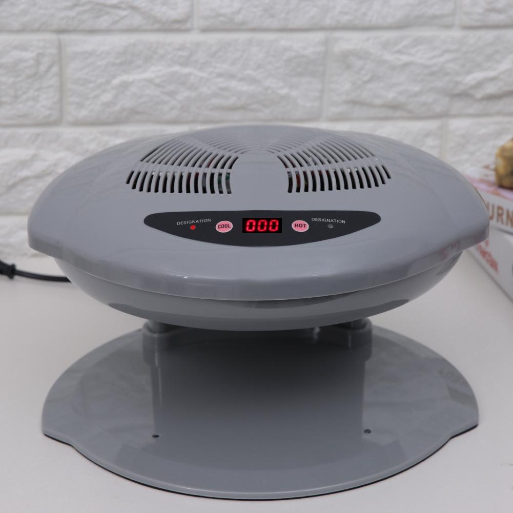 2 In 1 Grey Cool/Warm Blow Temperature Sensor Nail Polish Dryer NaMachine