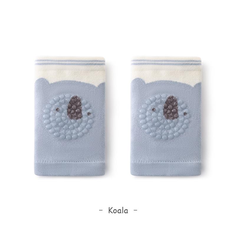 Summer New Baby Knee Pads Cartoon Mesh Breathable Toddler Anti-Fall Kids Knee Pads Children Crawling Non-Slip Knee Pads