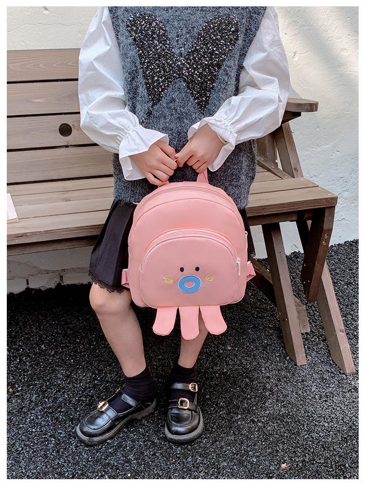 Cartoon Kinder Leichter Mini Rucksack - Niedliches Puppen Design für Jungen & Mädchen