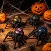 Novelty Simulation Spider Fidget Toy Soft Squishy Halloween Spider Squishy  Kids Adults