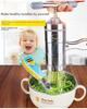 Stainless Steel Manual Hand-Cranked Noodle Press Machine