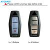 Leather Car Key Cover Smart Remote Control Fobs Shell Protector Case Auto Accessory For Mitsubishi Outlander Ek Series