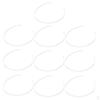 10 Pcs Allergy Anti Slip Glasses Temple Pointed Tubes Sleeve