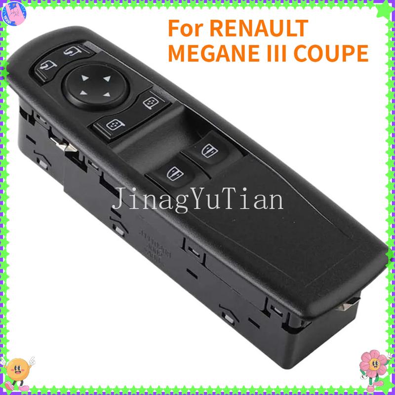 

For RENAULT MEGANE III COUPE 2008 Front Left LHD Electric Power Mirror Window Switch Glass Lifter Control Button Car Accessories